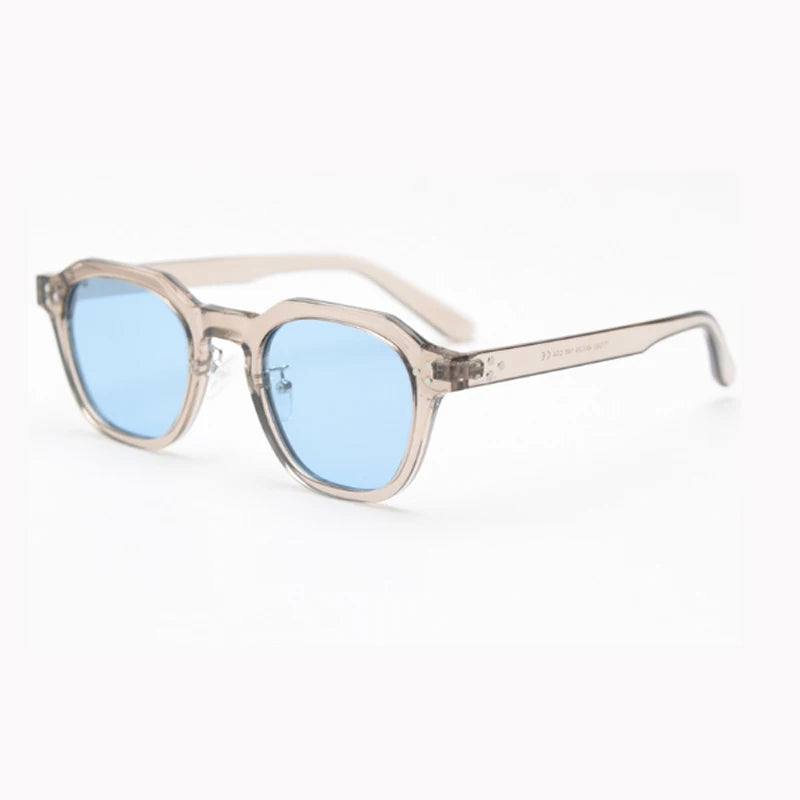 Retro Frame Sunglasses - Green Tea