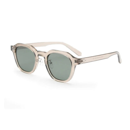 Retro Frame Sunglasses - Green Tea