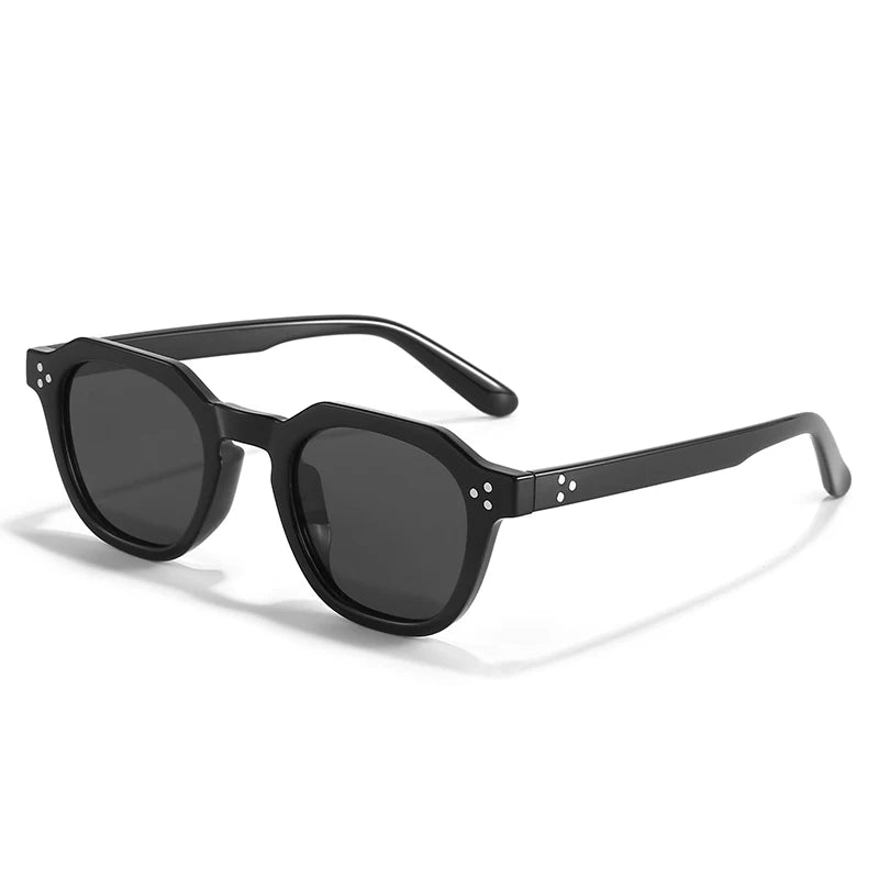 Retro Frame Sunglasses - Green Tea