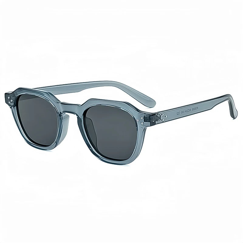 Retro Frame Sunglasses - Green Tea