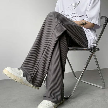 Pleated Oversized Trousers