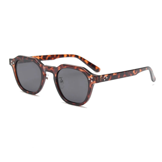 Retro Frame Sunglasses - Tortoiseshell